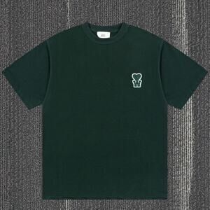 Ami Paris Green Short Sleeve